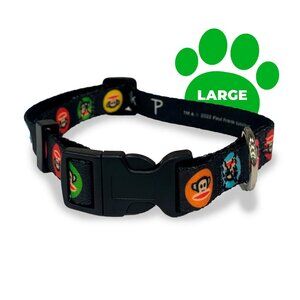 Perri's Dog Collar Paul Frank Monkey color pop NWT Large